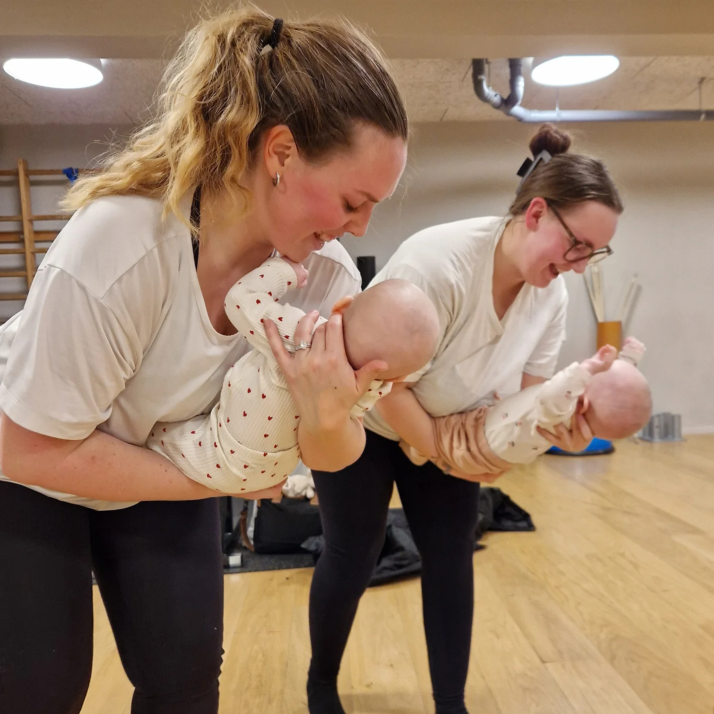 Prova på mammaträning utomhus